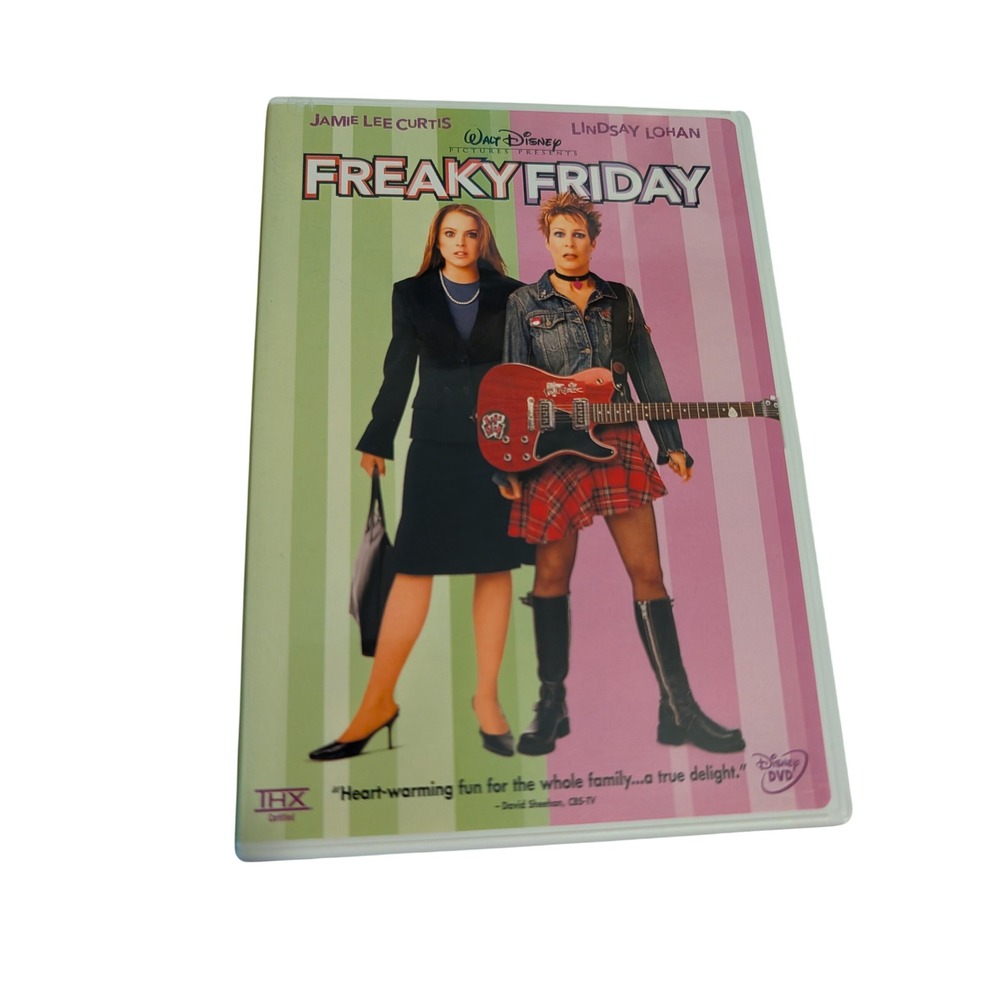 Freaky Friday DVD 2003 Disney Jamie Lee Curtis Lindsay Lohan Comedy Movie
